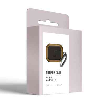 Чехол для наушников Armorstandart Panzer для Apple Airpods 4 Brown (ARM82556) Винница