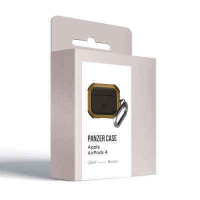 Чехол для наушников Armorstandart Panzer для Apple Airpods 4 Brown (ARM82556) Винница - изображение 3
