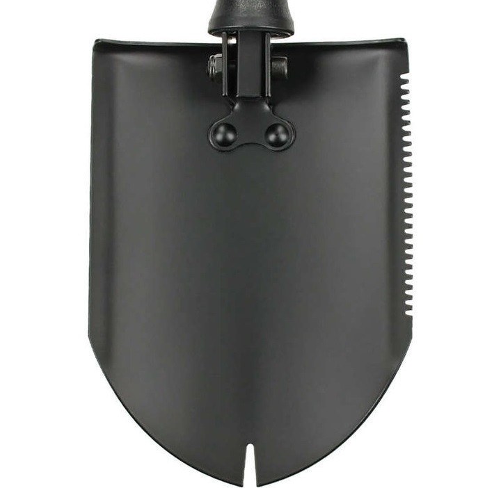 Багатофункціональна Саперна Лопата 4в1 трискладна з чохлом Mil-Tec від Sturm "Generation II" (15522100) Нововолинськ - фото 6