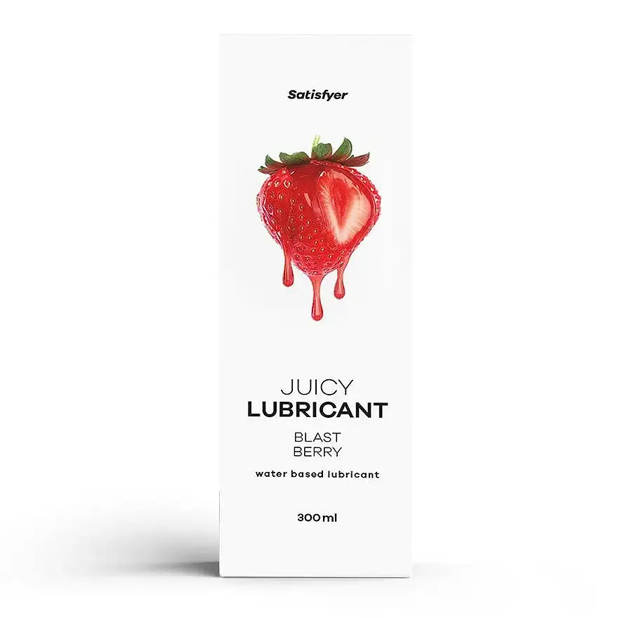 Лубрикант на водній основі Satisfyer Juicy Lubricant Blast Berry water based 300 мл Львів - фото 1