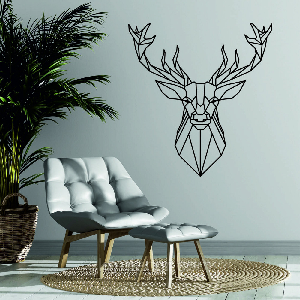 Декоративное настенное Панно «Олень», Декор на стену Киев - изображение 3