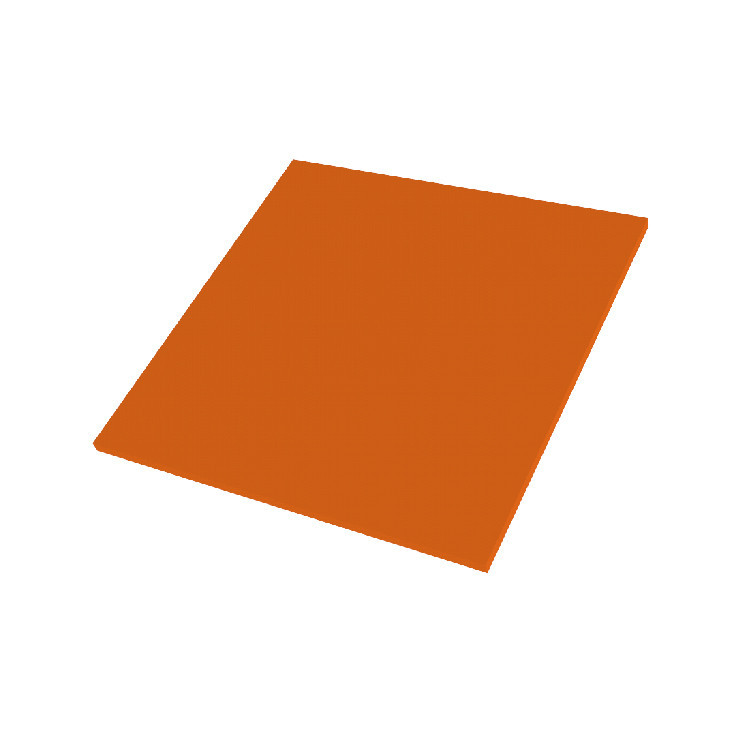 Акриловый квадрат оранжевый 3мм 450х450мм Киев - изображение 1