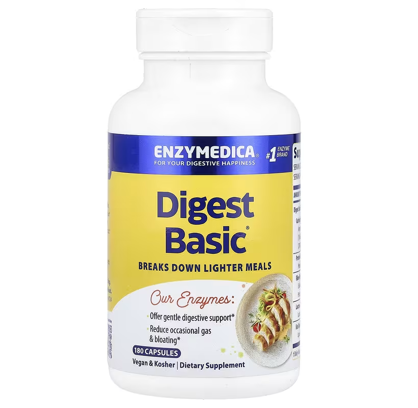 Пищеварительные ферменты (Essential Enzyme Formula) 180 капсул Киев - изображение 2