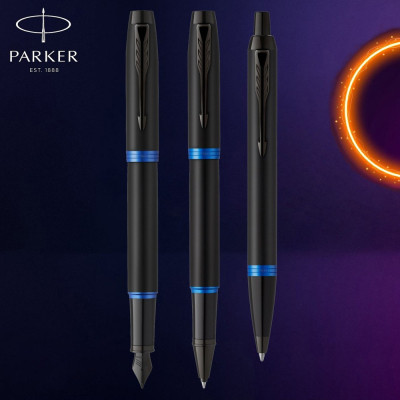 Ручка шариковая Parker IM 17 Professionals Vibrant Rings Marine Blue BT BP (27 032) Винница - изображение 4