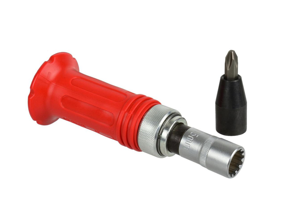 Викрутка ударно-поворотна "GeKo" з бітами, комплект  7 штук Киев - изображение 3