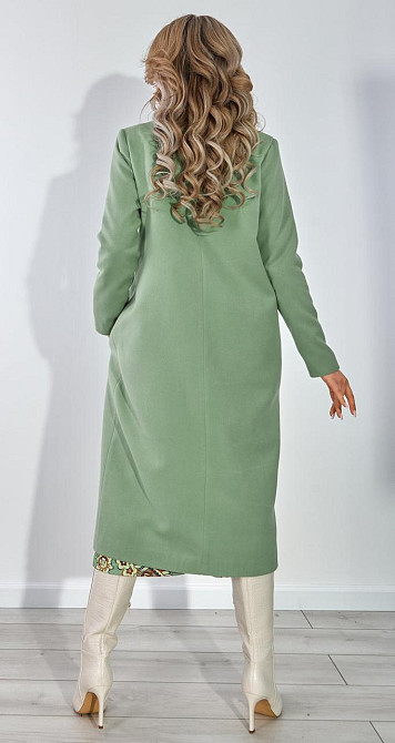 Стильне пальто в модному відтінку (46) Київ - фото 4