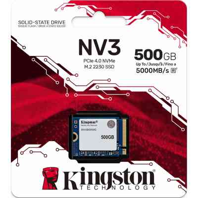 Накопитель SSD M.2 2230 500GB NV3 Kingston (SNV3SM3/500G) Винница