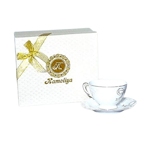 Набір чайний Білий бант 2 предмети (ч.240мл + блюдце) 2329 S&T
    
            
                Набір чайний Білий бант 2 предмети (ч.240мл + блю Житомир