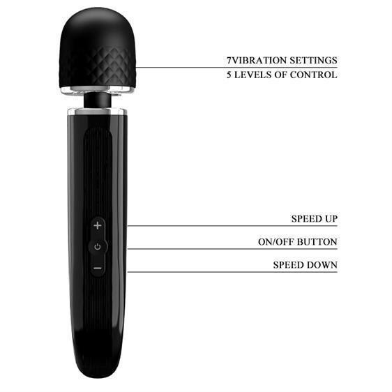 Вибромассажер - Pretty Love Charming Massager Black Sex Aura Киев - изображение 5