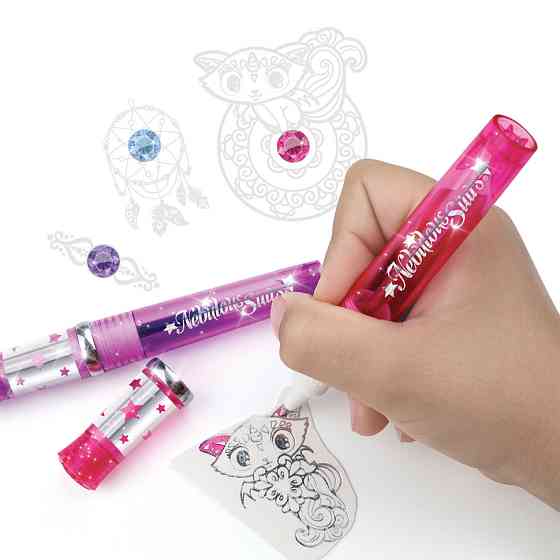 Набор для творчества Боди–арт: Звездное сияние Nebulous Stars 11012, 40 татуировок Винница