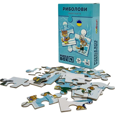 Пазл JoyBand набір Риболови 36 елементів (PB02) Вінниця - фото 2