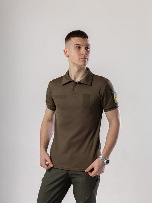 Футболка хакі кулмакс чоловіча Pobedov Recon Київ - фото 1