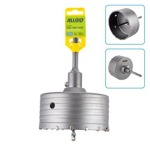 Свердло корончате по бетону 120мм p SDS адаптером 110мм Alloid Одесса - изображение 1