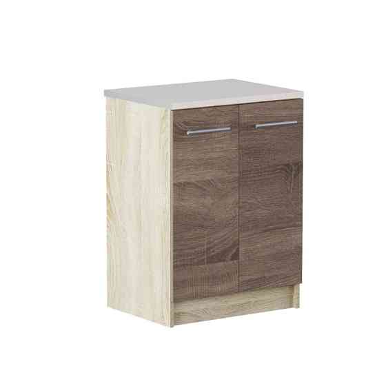 Кухонний модуль нижній Еверест Еко 600 дуб сонома/трюфель (без стільниці) 60х46х82 см (DTM-2898) Львів