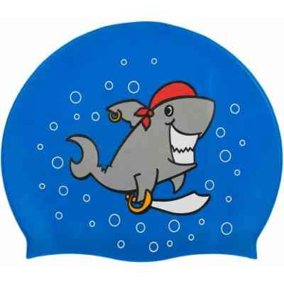 Шапка для плавання Aqua Speed Kiddie 142-Shark 1783 синій Діт OSFM (5908217617835) Вінниця