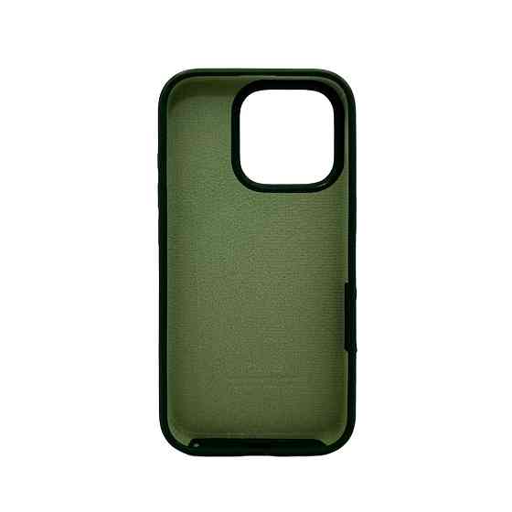 Чохол для смартфона Silicone Full Case AA Open Cam for Apple iPhone 16 Pro Max 31,Dark Green Киев