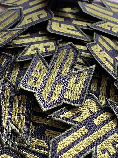 Шеврон ЗСУ (Форма контурная. На липучке) Размер 9x6.5см Киев - изображение 3