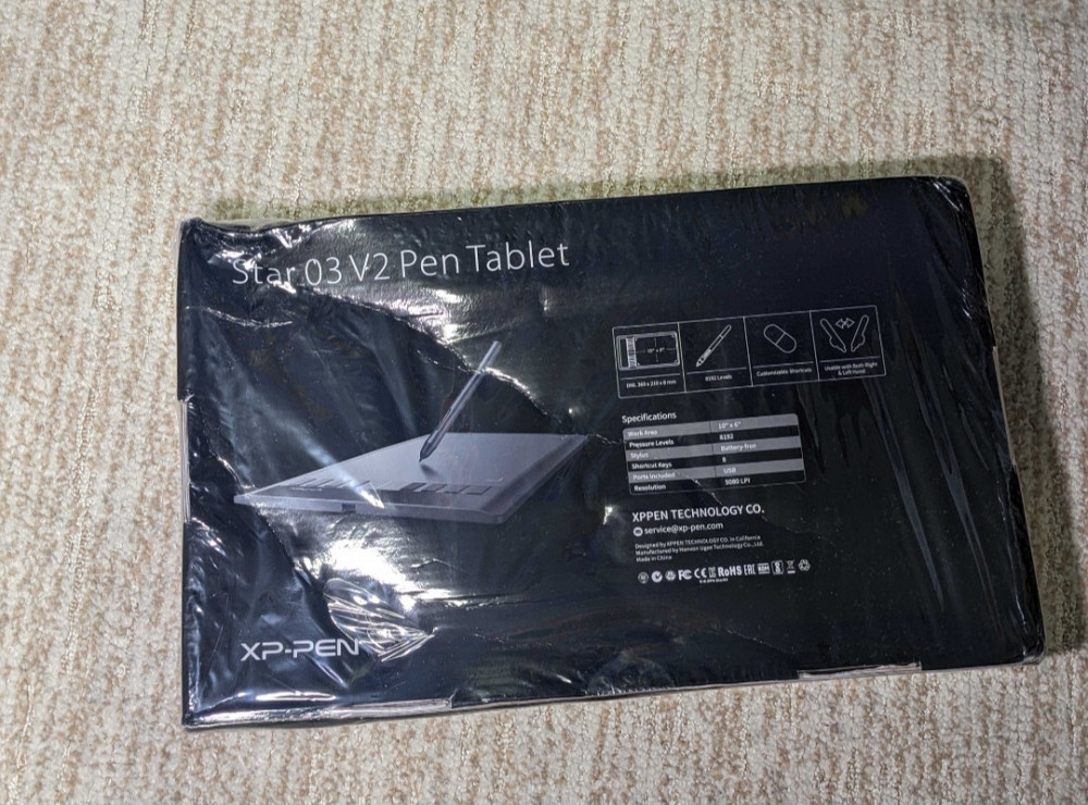 Графический планшет XP - Pen Star 03V2 для рисования OSU со стилусом. Харьков - изображение 5