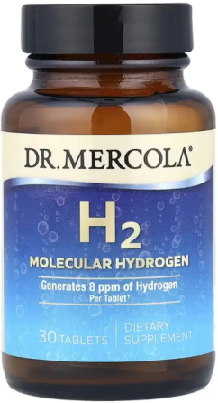 Молекулярний водень Dr. Mercola H2 Molecular Hydrogen 30 Day 30 таб Київ