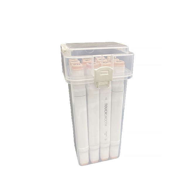 Набір скетч маркерів Touch Smooth на спиртовій основі 12 штук НА ВИБІР + 20 кольорів акварельних маркерів з пензликом Кам'янець-Подільський - фото 9