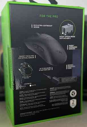 Ведмежа: Razen DeathAdder V3 Pro Black (RZ01-04630100-R3G1) Київ