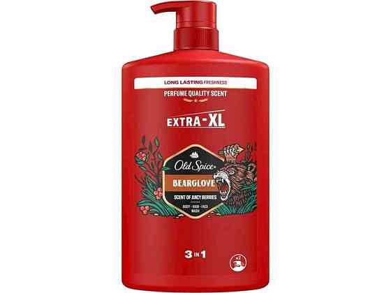 Гель-шампунь для душа 1л Bearglove ТМ OLD SPICE Киев