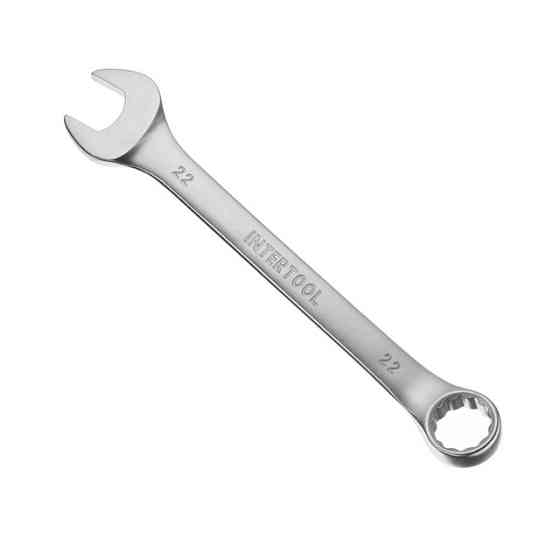 Ключ комбінований 22мм Cr-V INTERTOOL HT-1222 Киев