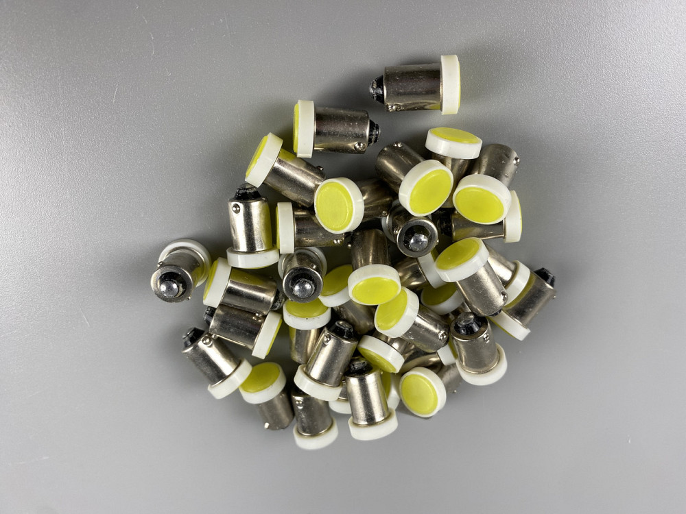 Лампа LED габаритних вогнів і панелі приладів 12V COB chip цоколь BA9S, лампа для внутрішнього освітлення авто Мукачево - фото 8