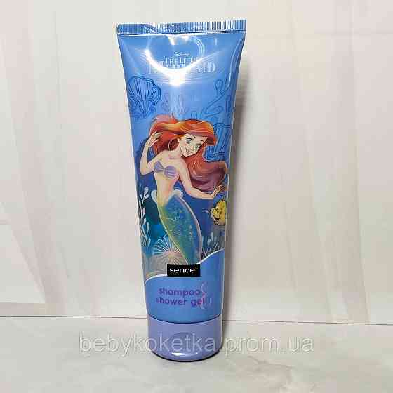 Дитячий шампунь та гель для душу Disney The Little Mermaid. Львів