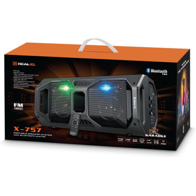 Акустична система REAL-EL X-757 Black Вінниця - фото 7