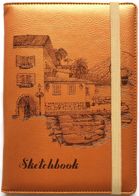 Блокнот дитячий А6/64 арк. "Bourgeois" чисті аркуші, шкірзам обкл, 9355, шт Київ - фото 1