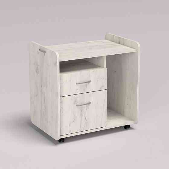 Тумба офисная ТМО-2, Дуб Крафт Білий, 650/450/650 Львов