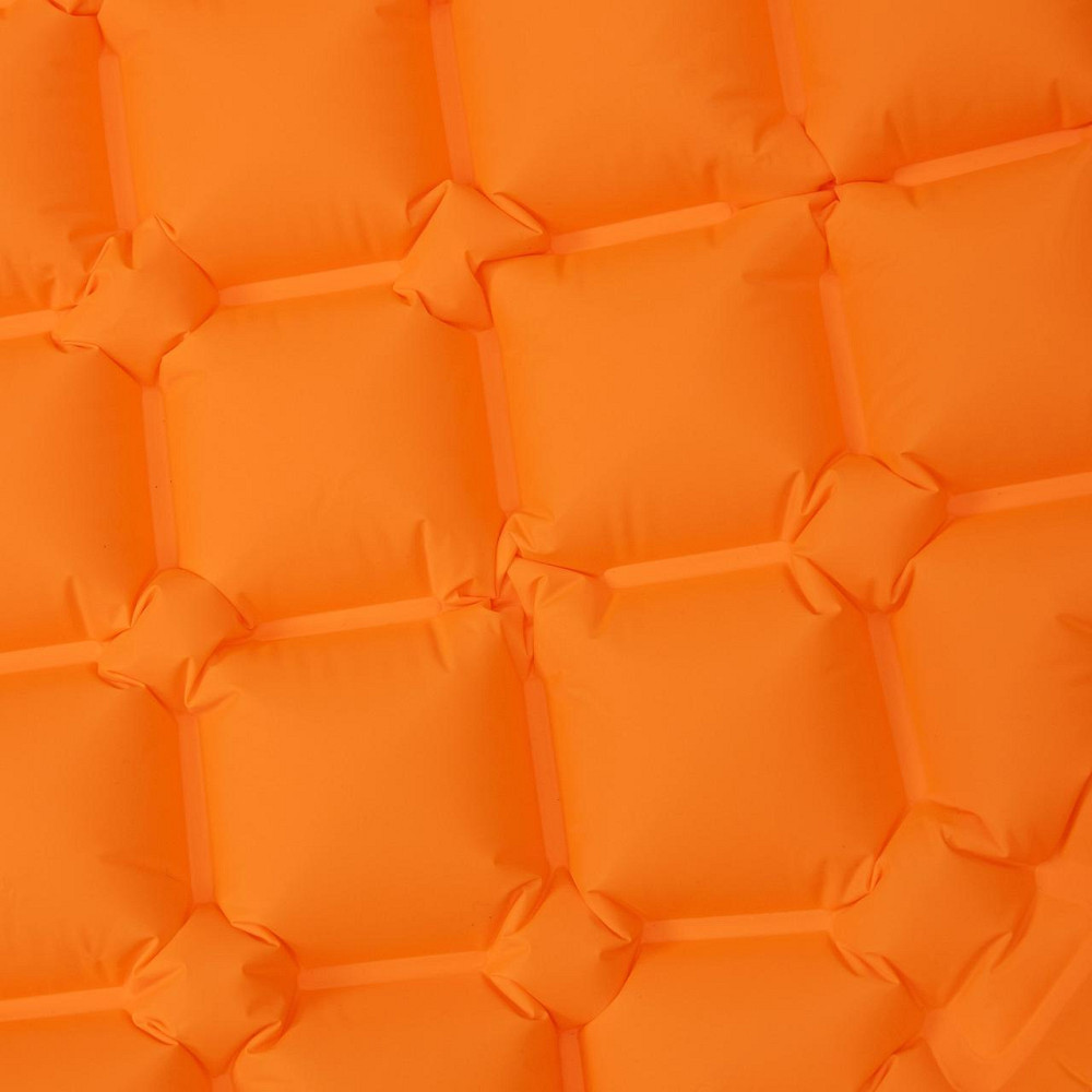 Надувний туристичний матрас для палатки 190x55 см, оранжевий Київ - фото 2