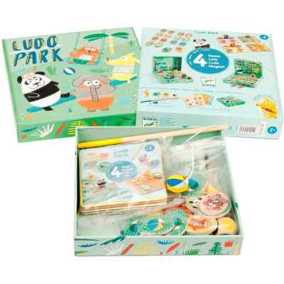 Настільна гра Djeco Набір ігор 4 в 1 Лудопарк (DJ01698) Вінниця