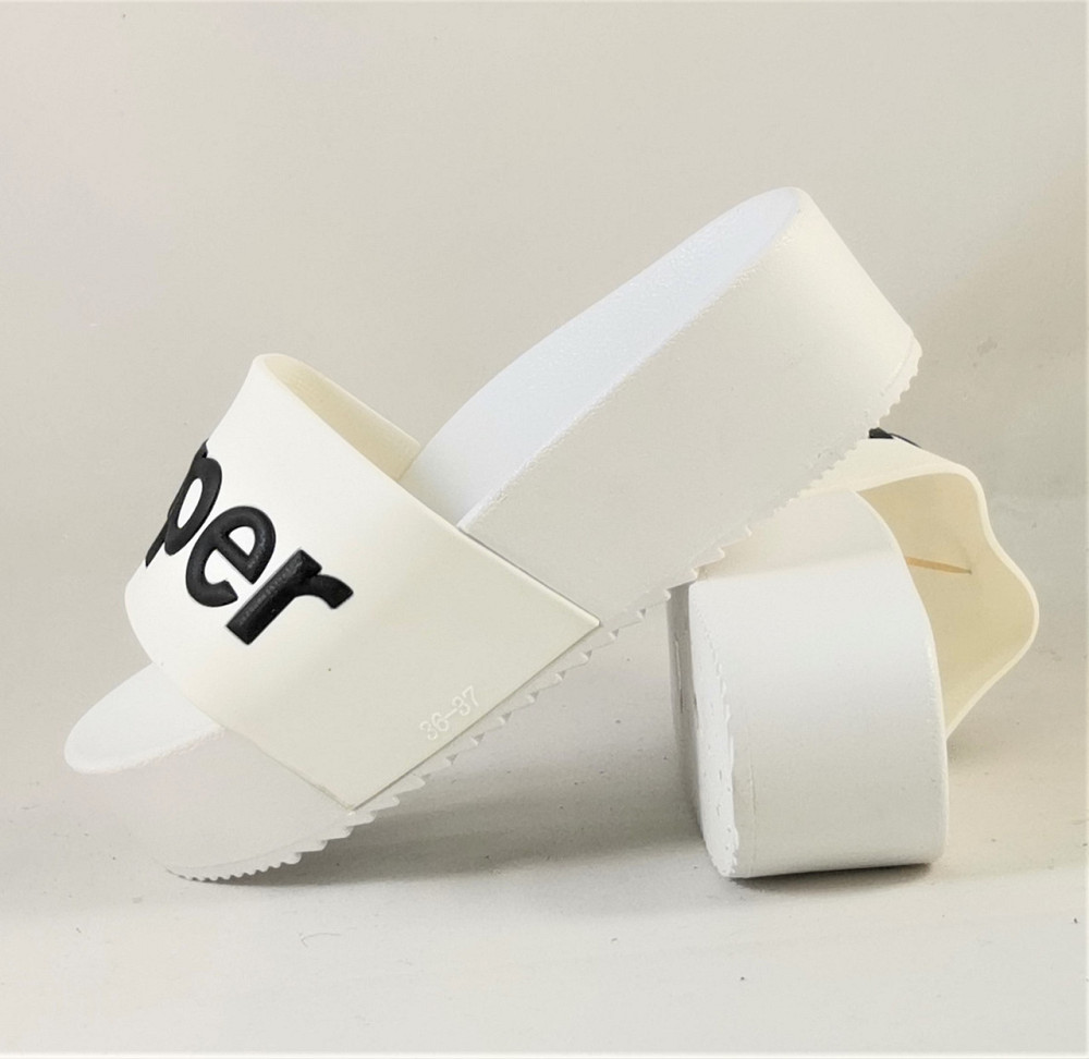 Шльопанці Тапочки Білі Сланці на Танкетці Жіночі (розміри: 36,37,38,39,40,41) — 11-2 Дніпро - фото 7