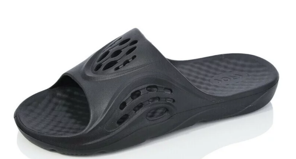 Чоловічі шльопанці чорні для басейну Одеса - фото 2