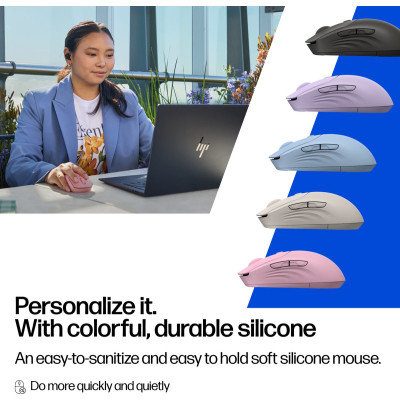 Мышка HP 400 Quiet Wireless/Bluetooth Purple (AZ7B7AA) Винница - изображение 6