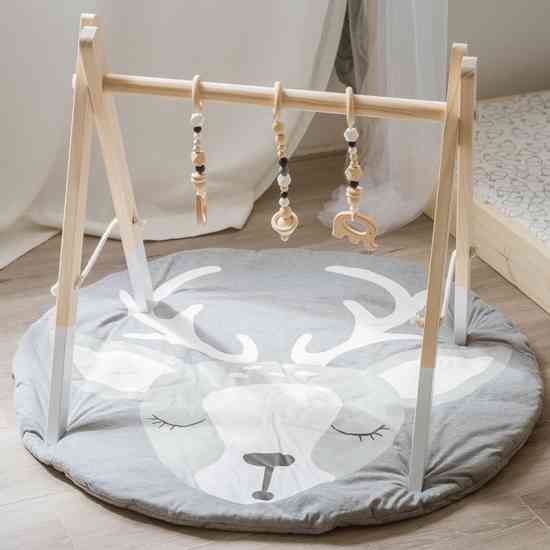 Одеяло коврик в детскую комнату Олененок Винница