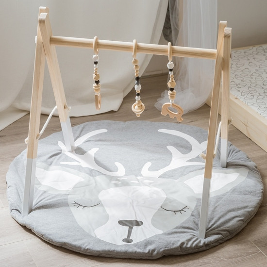 Одеяло коврик в детскую комнату Олененок Винница - изображение 3