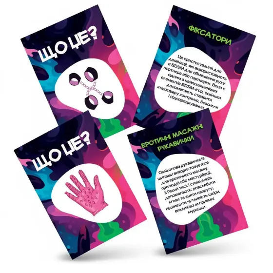 Гра для дорослих «Що це?» 18+ (UA) Львов