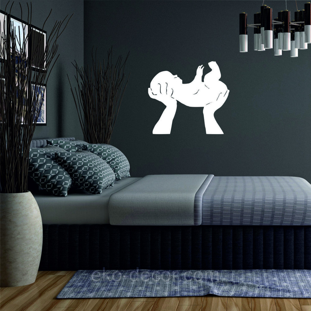 Декоративное настенное Панно «Дитя», Декор на стену 110*98 см, Белый Киев - изображение 2