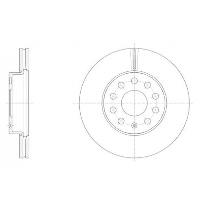 Гальмівний диск REMSA 61586.10 Вінниця - фото 1