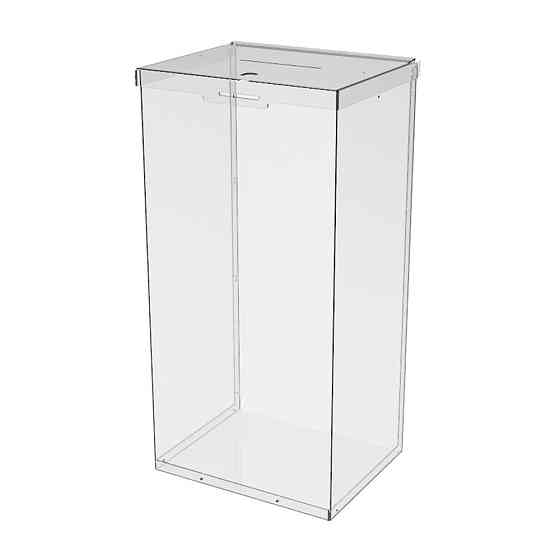 Ящик EKOSTAR с замком для пожертвований и сбора денег 250x200x500. Объем 25 литров Киев