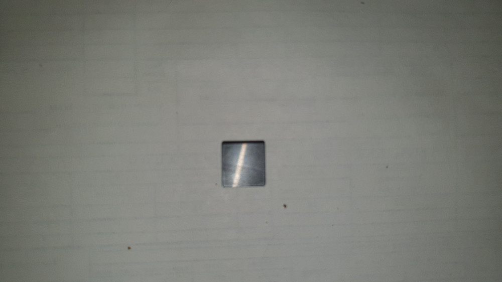 Пластина твердосплавная четырехгранная квадратная 12*12 мм без отверстия. SEGN-120308 Харьков - изображение 1