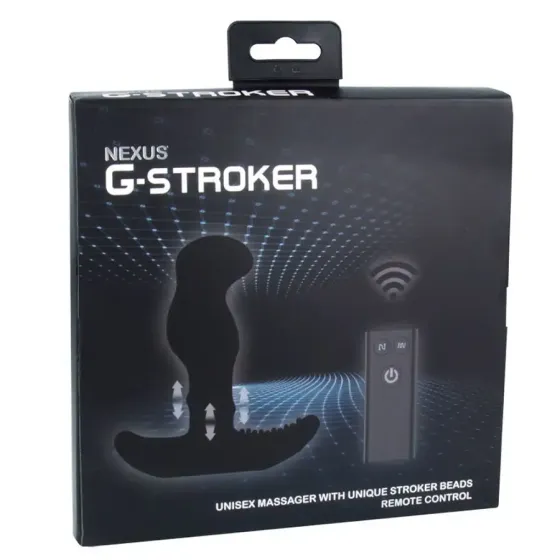 Масажер простати Nexus G Stroker з перлинним масажем ануса і пультом ДК, макс діаметр 3 см Львів