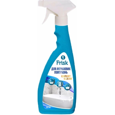 Спрей для чищення ванн Frisk Expert Clean Для акрилових поверхонь 500 мл (4820197122639) Вінниця - фото 1
