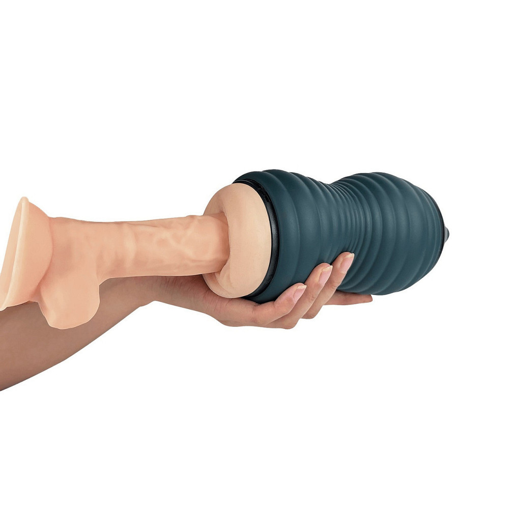 Мастурбатор вагина из киберкожи Adrien Lastic Siltex Ultra, бежевый в серой колбе Sex Aura Киев - изображение 7