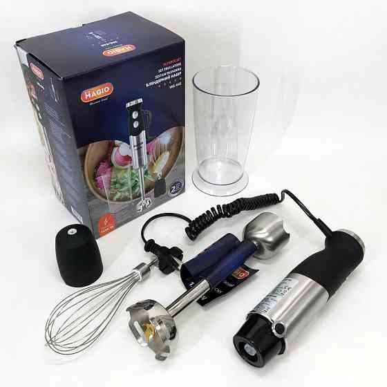 Блендер для соусів і пюре Magio, Подрібнювач для кухні металевий Занурювальний блендер збивання WC-96 Івано-Франківськ
