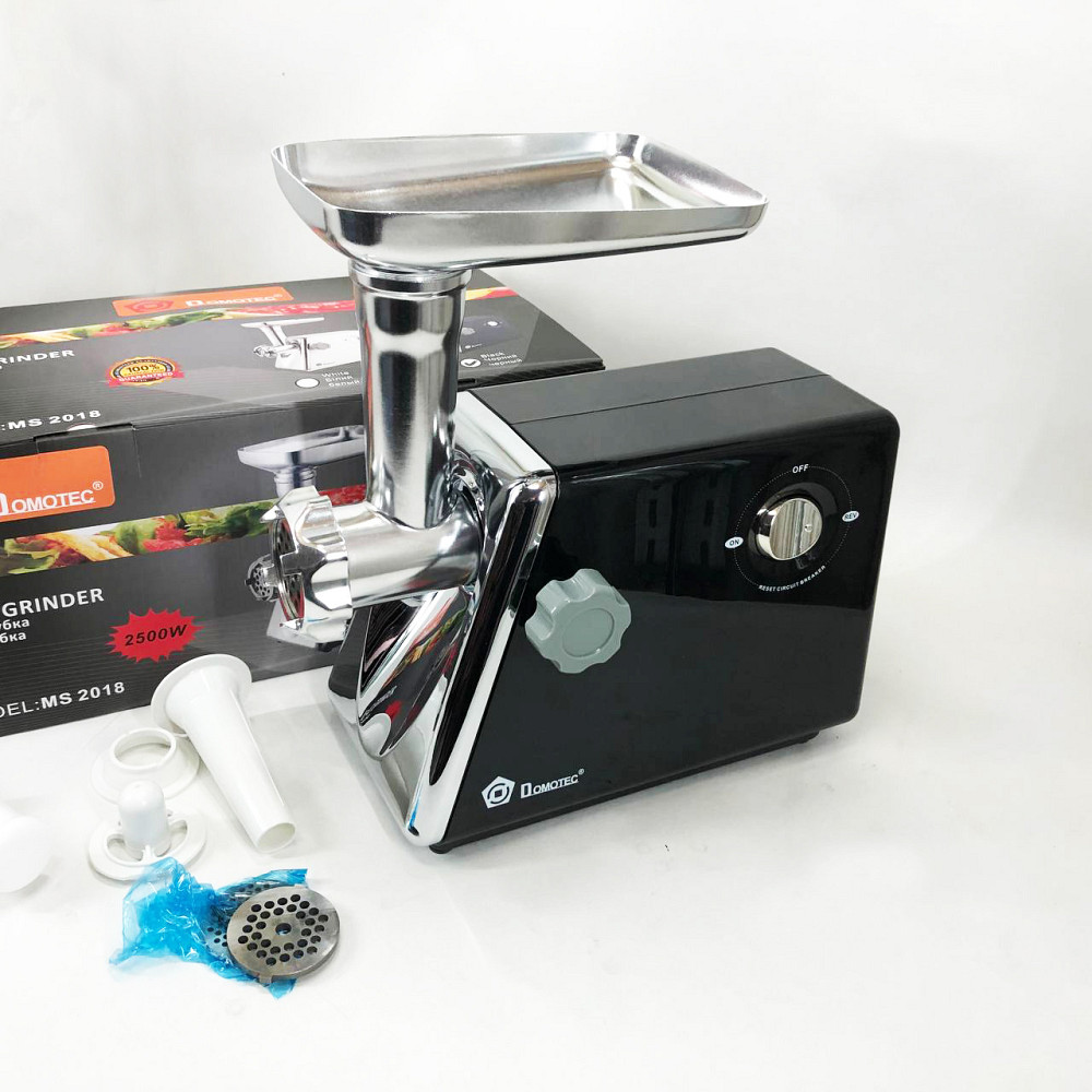 Мясорубки профессиональные Domotec, Лучшие мясорубки, Электро мясорубка-соковыжималка кухонная для дома WH-52 Львов - изображение 7