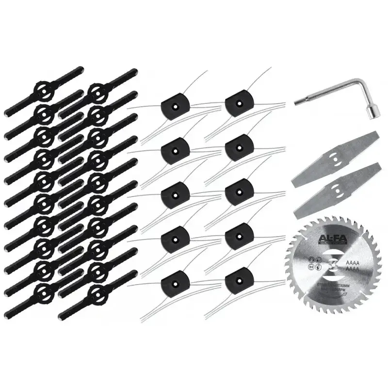 Триммер на батарее для травы AL-FA ALCGT2B-21V, Качественный триммер для травы 2 АКБ 21V 2.0Ah Львов - изображение 5